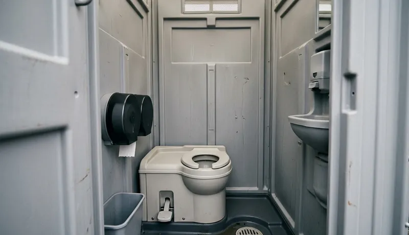 Flushable Porta Potty delivery to site in Calefornia, CA