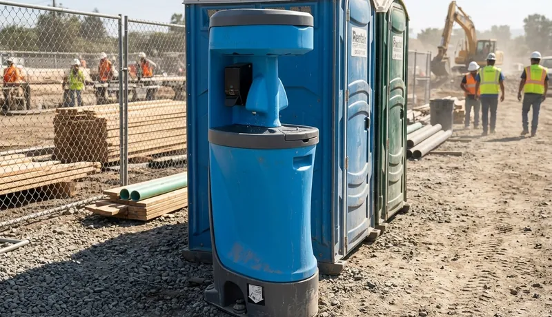 Portable Urinal Station event setup in Calefornia, CA