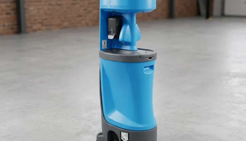 Portable Urinal Station delivery to site in Calefornia, CA