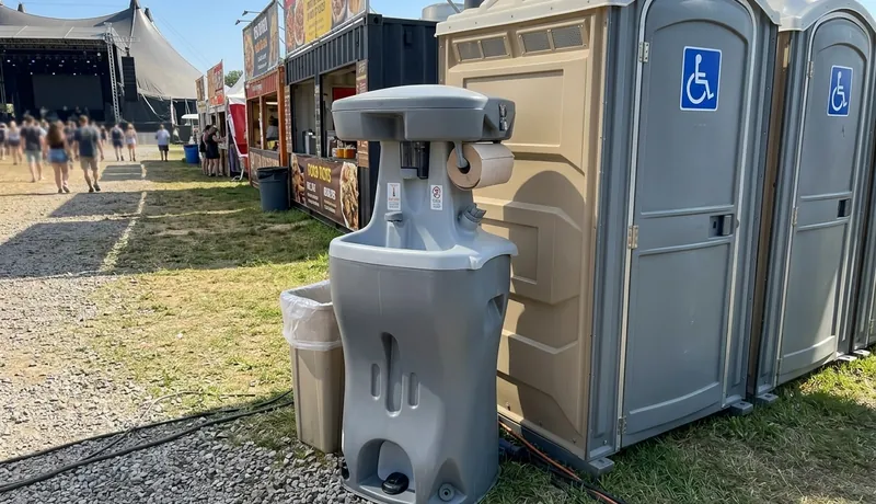 Hand Washing Station on-site placement in Calefornia, CA