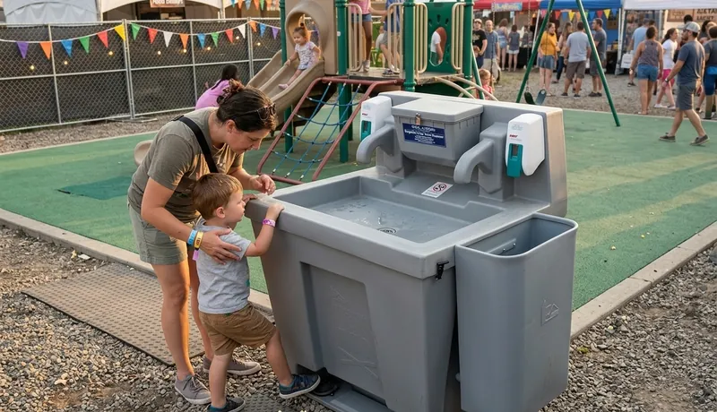 Portable Sink Station in Calefornia