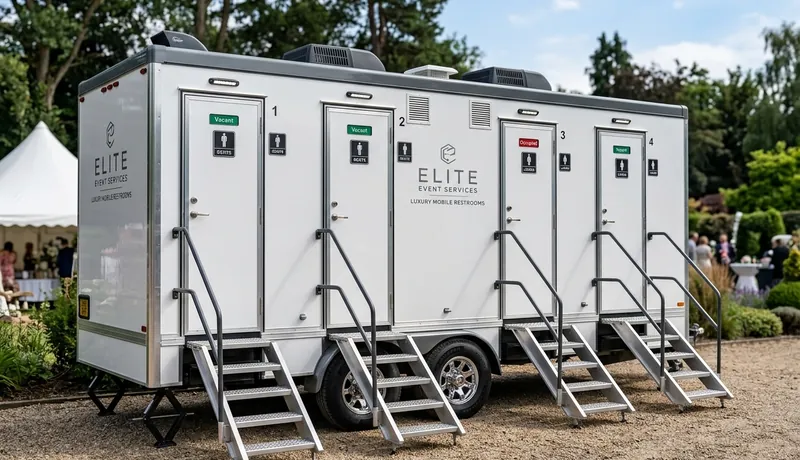 Restroom Trailer in Calefornia