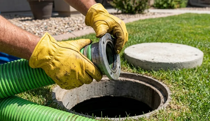 Septic Pumping Service on-site placement in Calefornia, CA