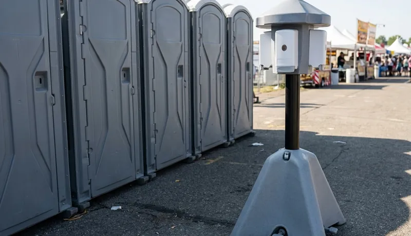 Special Event Sanitation Package on-site placement in Calefornia, CA