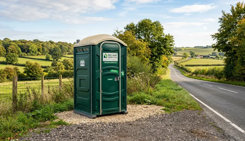 Standard Porta Potty rental unit in Calefornia, CA